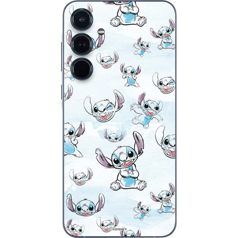 Disney Lilo and Stitch Pattern Galaxy A35 5G Skin